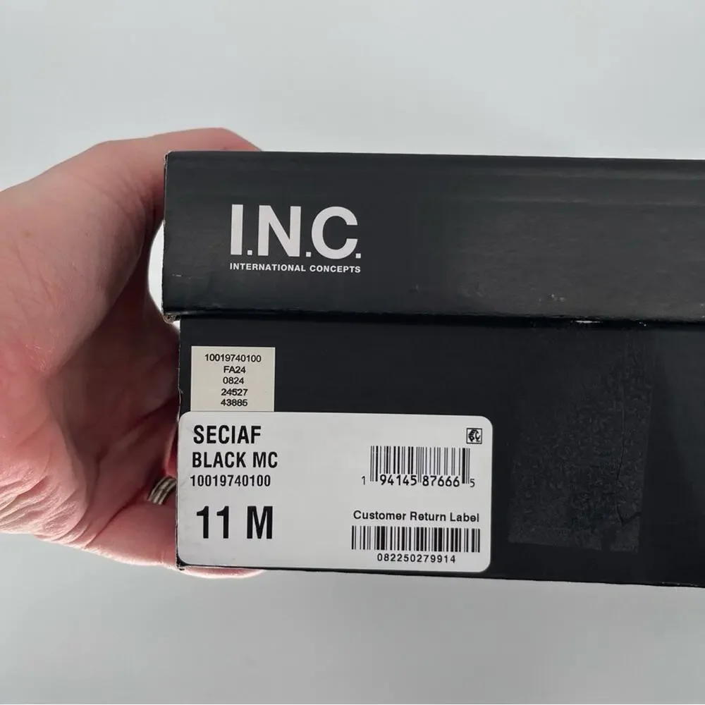 I.N.C. International Concepts Secia booties black - 11